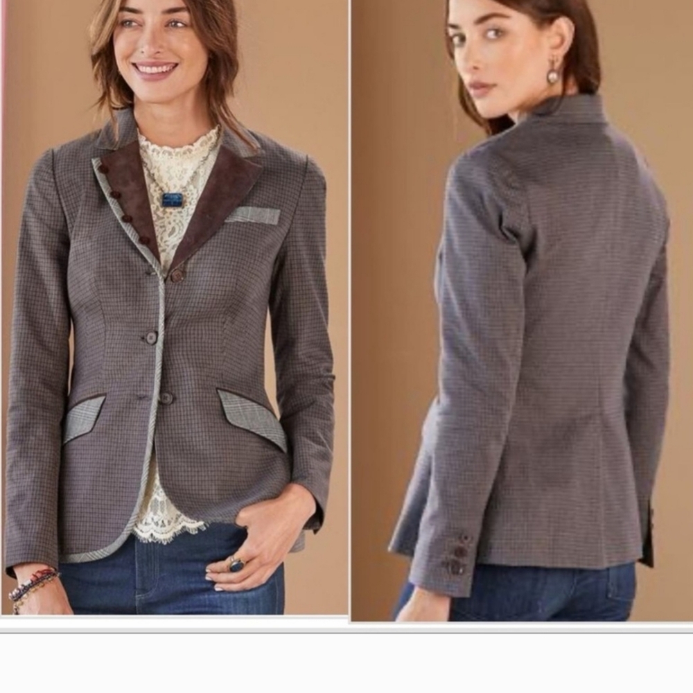 Sundance Quincy Plaid Blazer